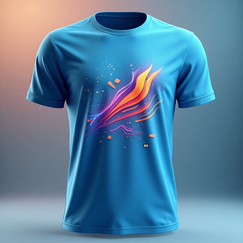 Black Nova Vector Tee - Black T-Shirt
