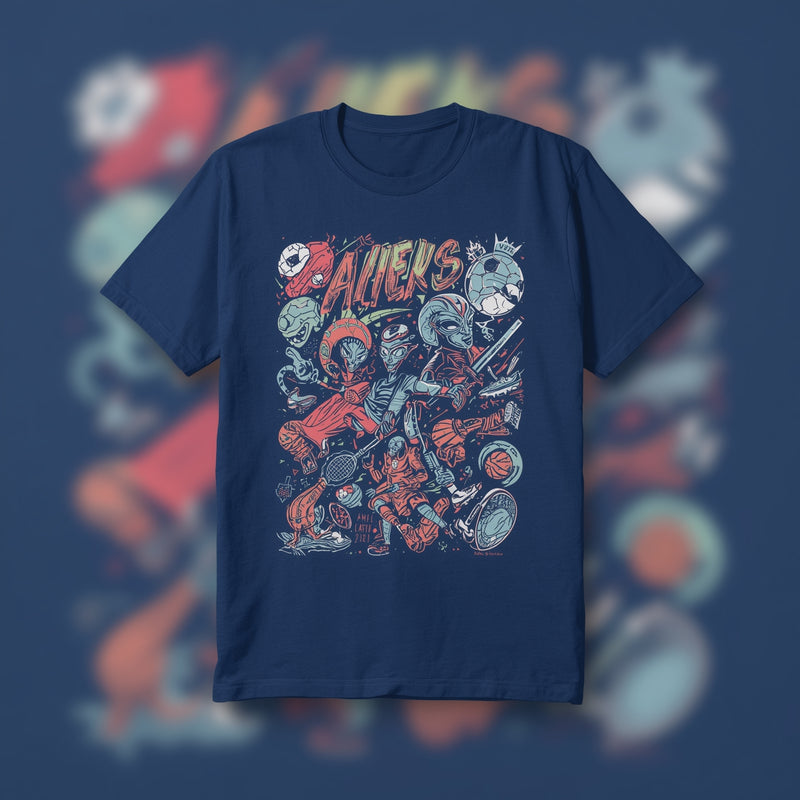 Black Classic Wave Tee - Black T-Shirt