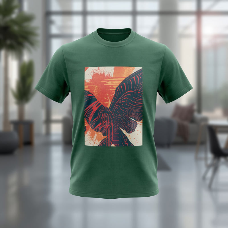 Black Nova Vector Tee - Black T-Shirt