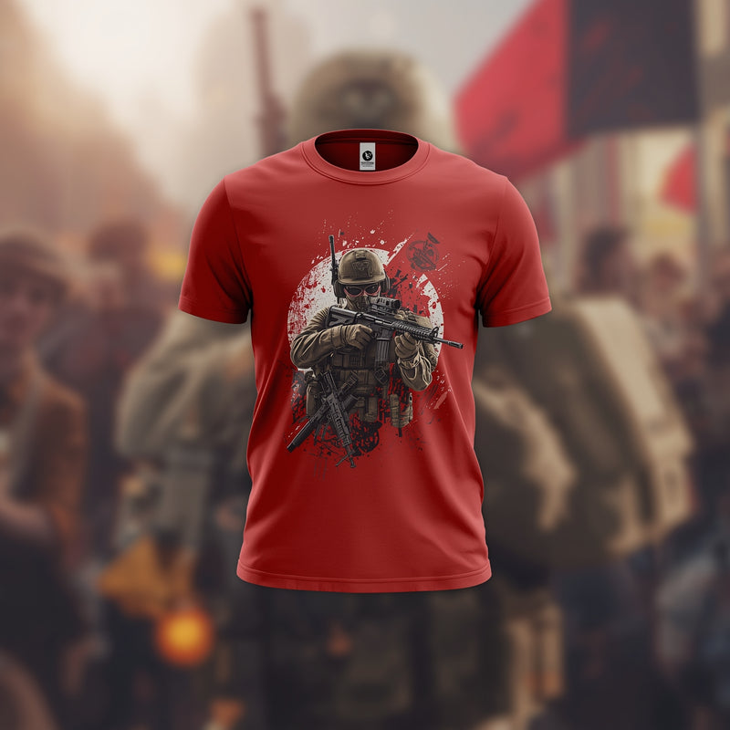 Lucid Origin Make Mockupblur — Dragon Red T-Shirt