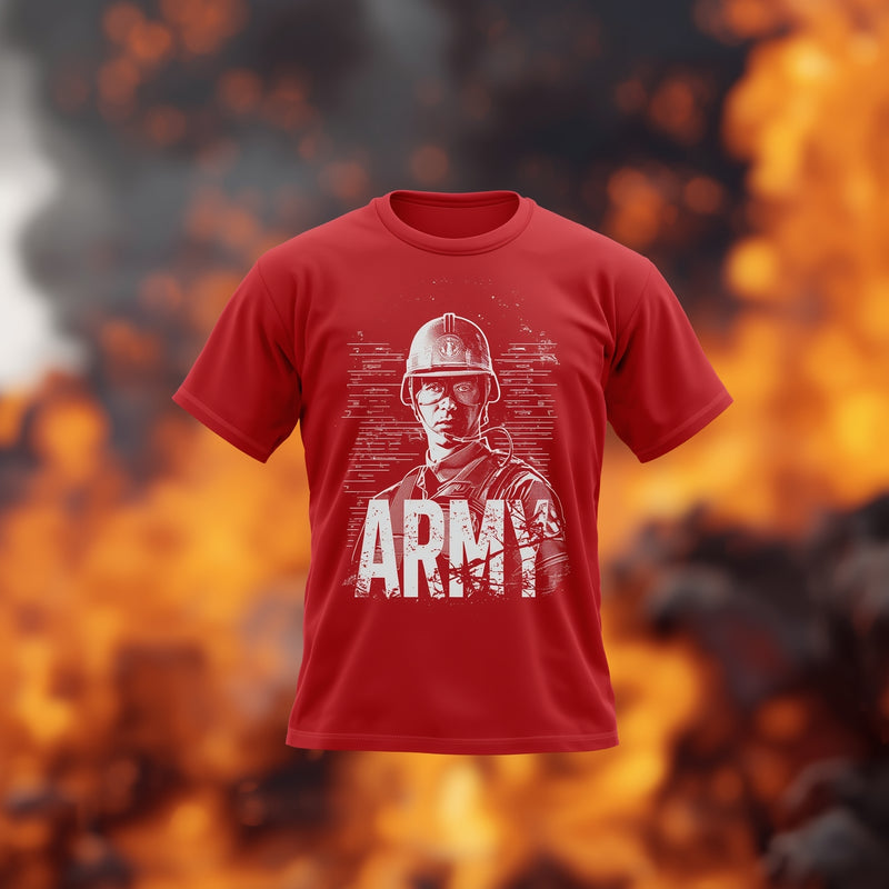 Lucid Origin Make Mockupblur — Dragon Red T-Shirt