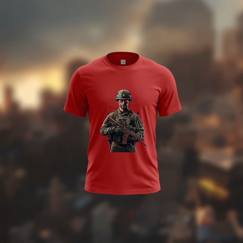 Lucid Origin Make Mockupblur — Dragon Red T-Shirt