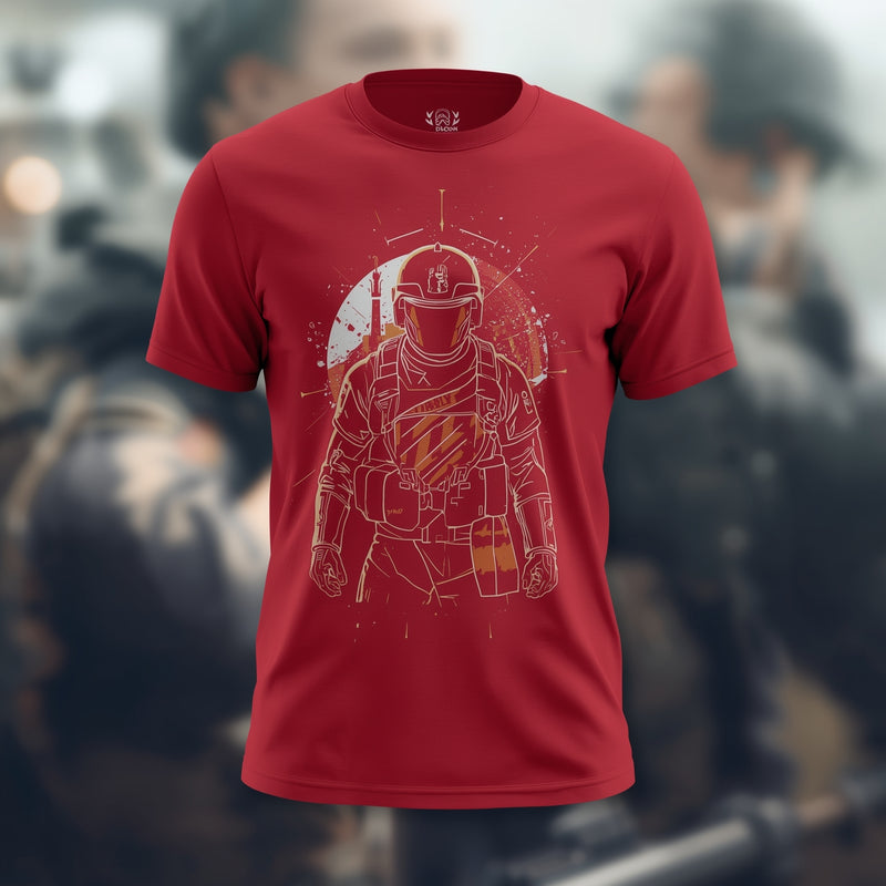 Lucid Origin Make Mockupblur — Dragon Red T-Shirt