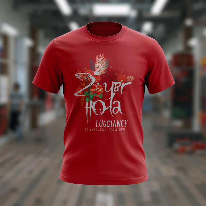 Red Nova Vector Tee - Red T-Shirt