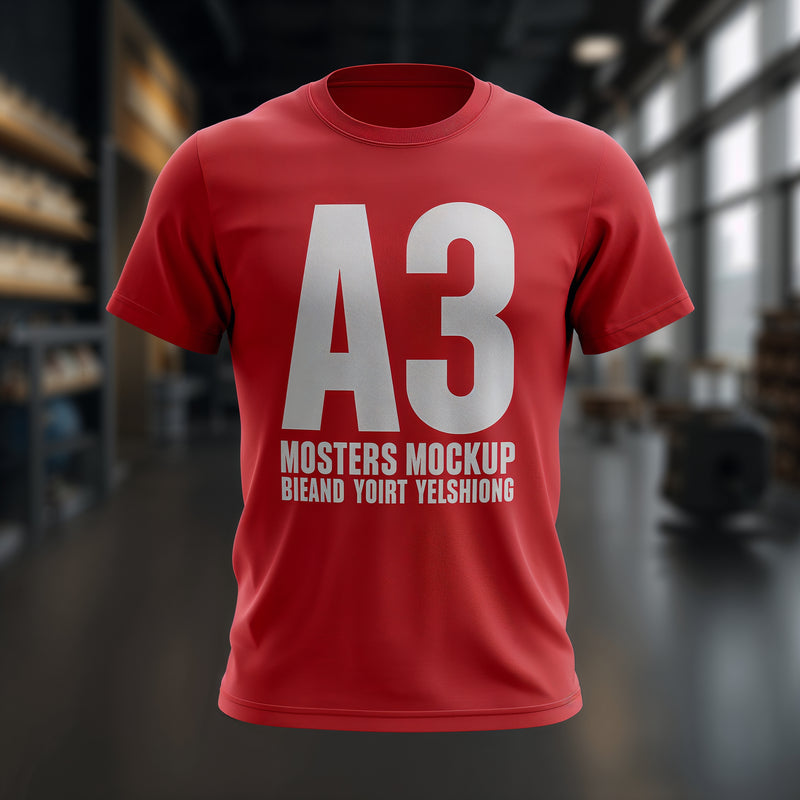Red Prime Pulse Tee - Red T-Shirt