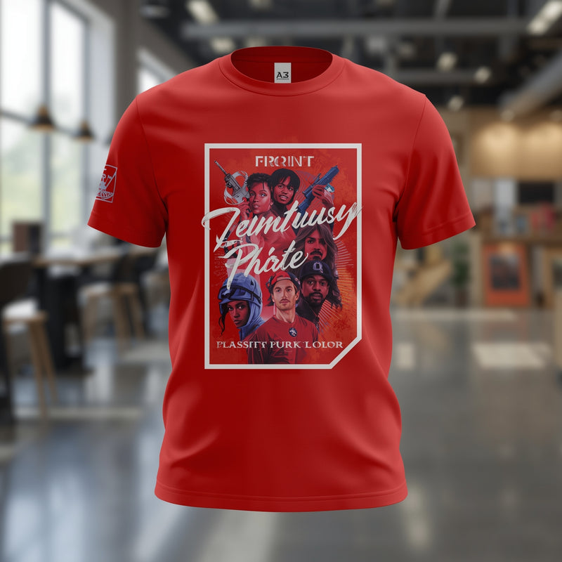 Red Signature Signal Tee - Red T-Shirt