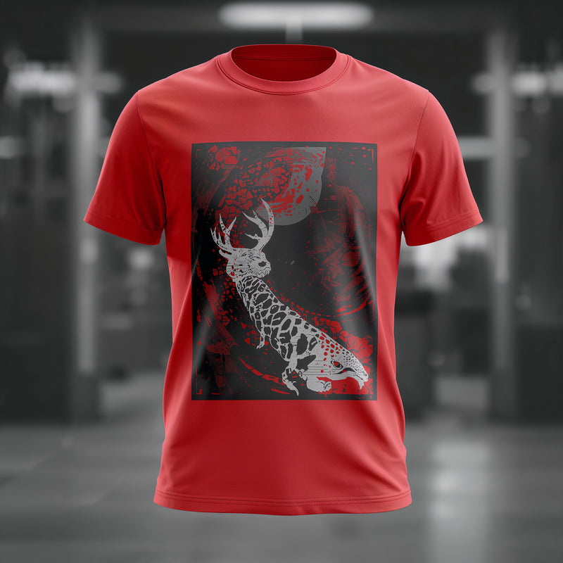 Red Infinity Flux Tee - Red T-Shirt