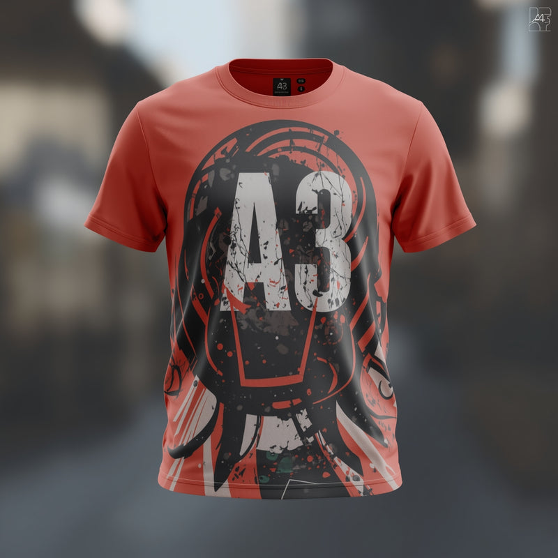 Red Nova Vector Tee - Red T-Shirt