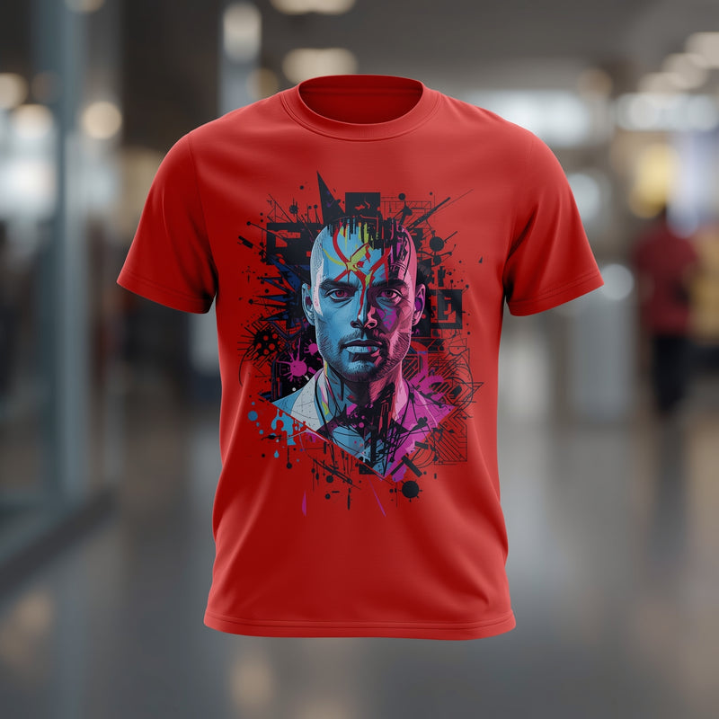 Red Infinity Flux Tee - Red T-Shirt