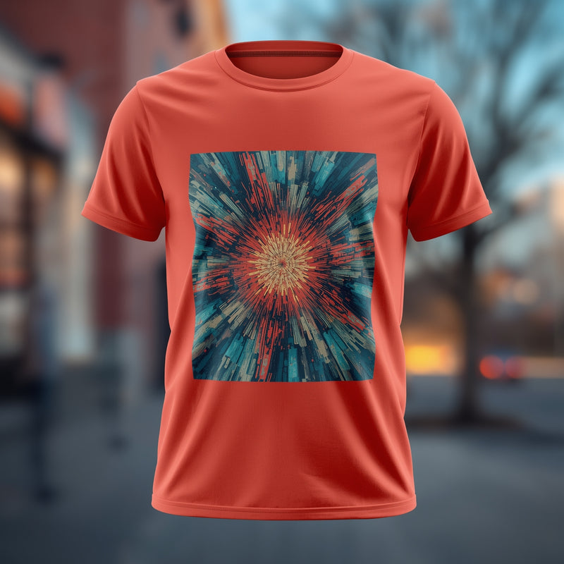 Red Classic Wave Tee - Red T-Shirt