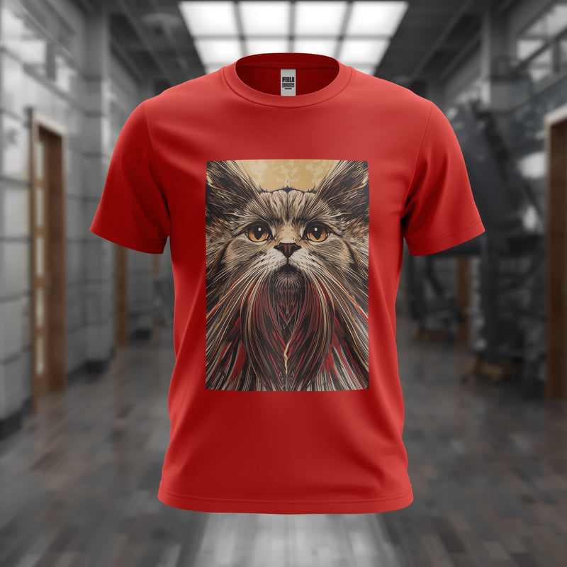 Red Bold Frame Tee - Red T-Shirt