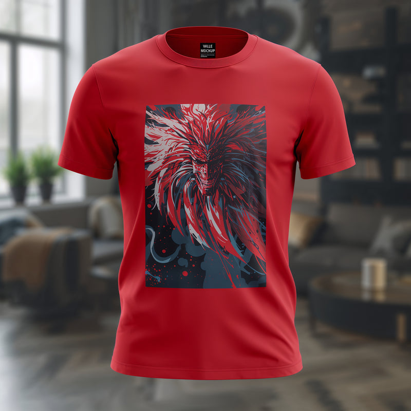 Red Stealth Edge Tee - Red T-Shirt