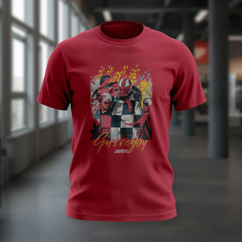 Red Nova Vector Tee - Red T-Shirt