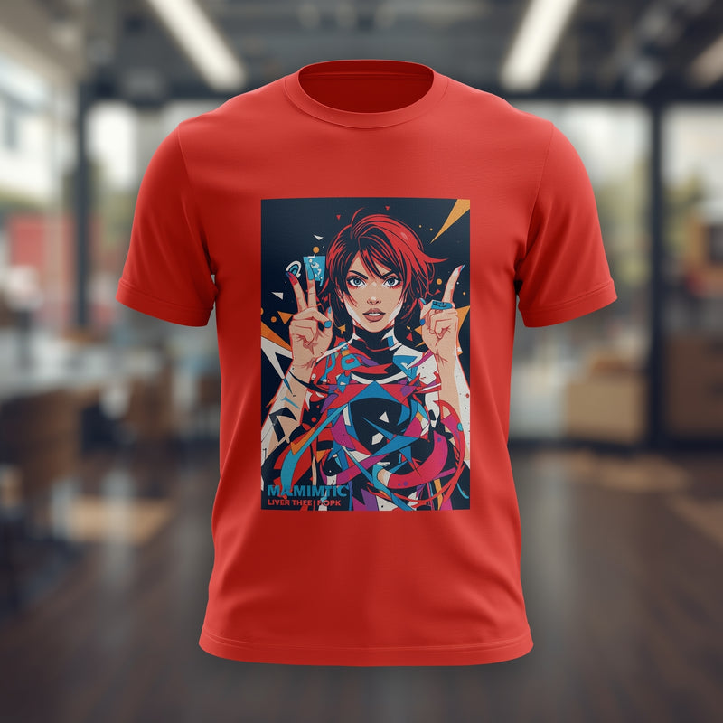 Red Prime Pulse Tee - Red T-Shirt