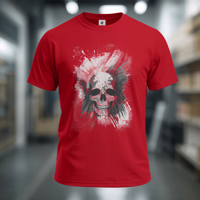 Red Stealth Edge Tee - Red T-Shirt