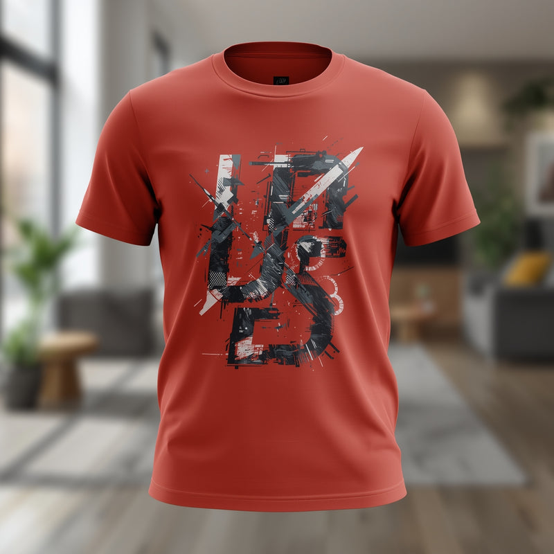 Red Signature Signal Tee - Red T-Shirt