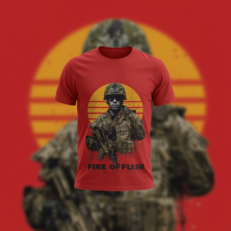 Red Prime Pulse Tee - Red T-Shirt
