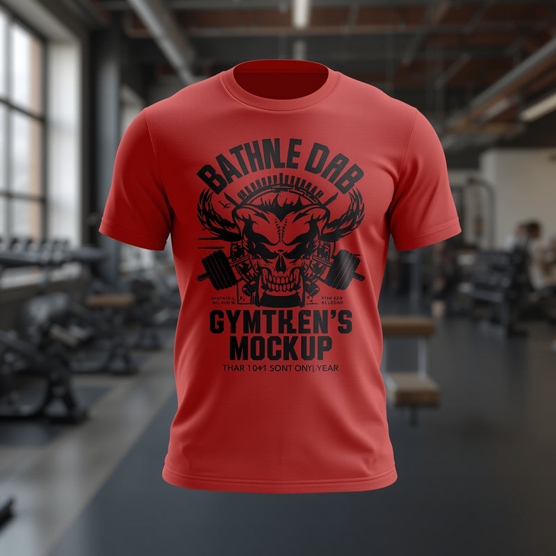 Red Classic Wave Tee - Red T-Shirt