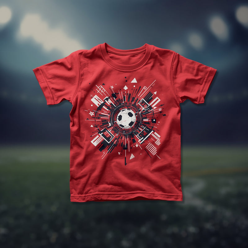 Red Classic Wave Tee - Red T-Shirt