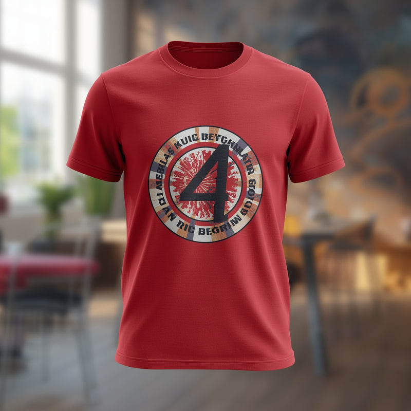 Red Infinity Flux Tee - Red T-Shirt