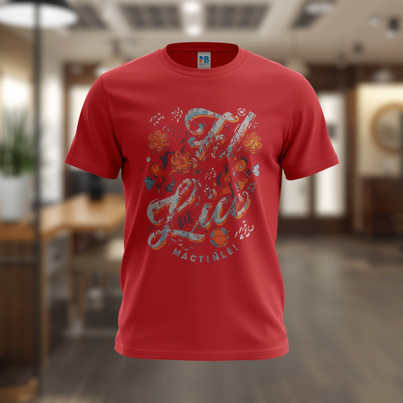 Red Signature Signal Tee - Red T-Shirt