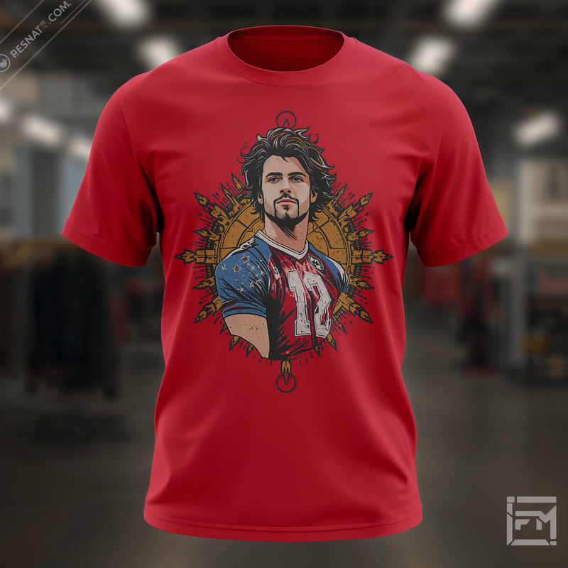 Red Infinity Flux Tee - Red T-Shirt