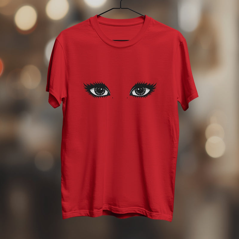 Red Classic Wave Tee - Red T-Shirt