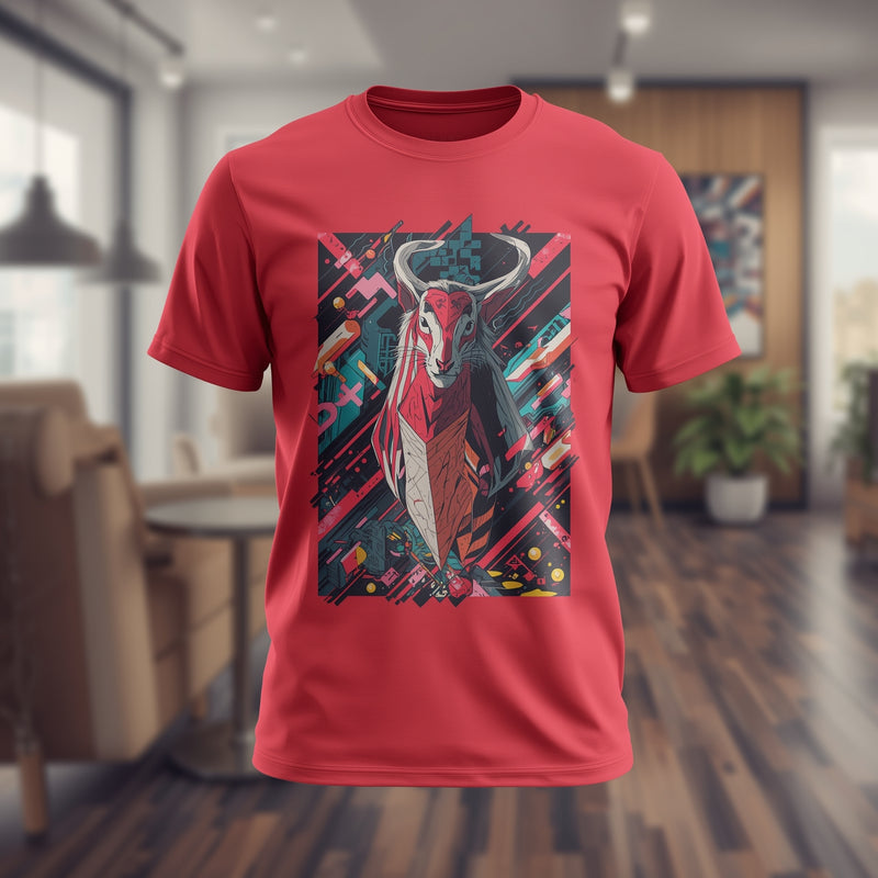 Red Signature Signal Tee - Red T-Shirt