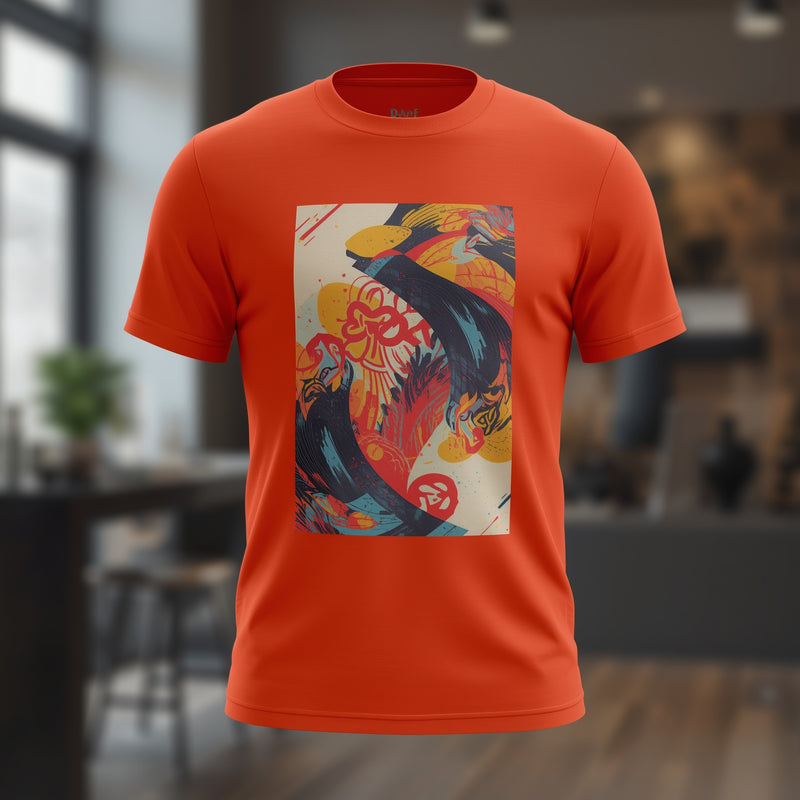 Red Urban Mode Tee - Red T-Shirt