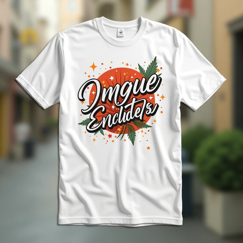 White Bold Frame Tee - White T-Shirt