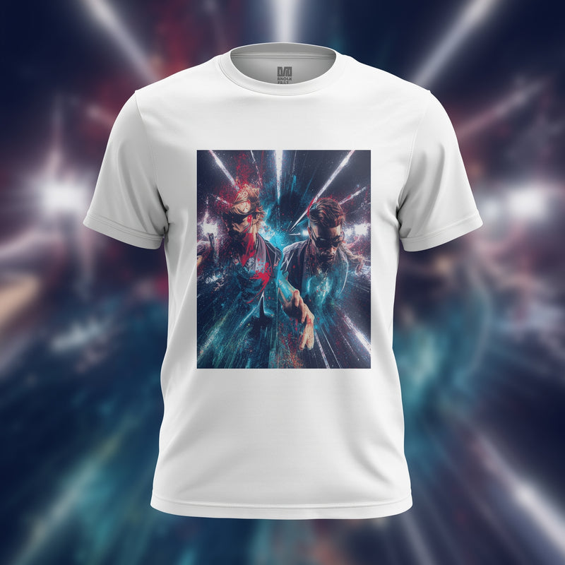 White Bold Frame Tee - White T-Shirt