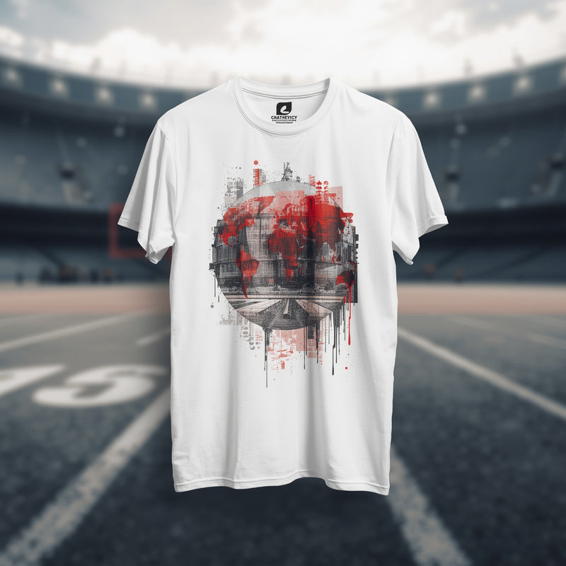 White Infinity Flux Tee - White T-Shirt