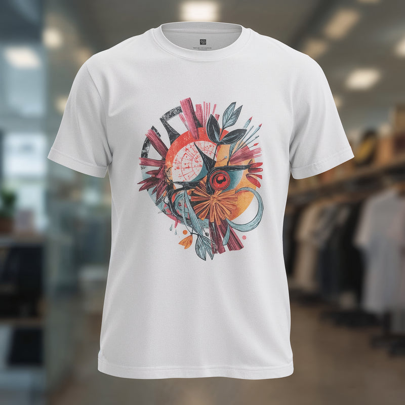 White Infinity Flux Tee - White T-Shirt