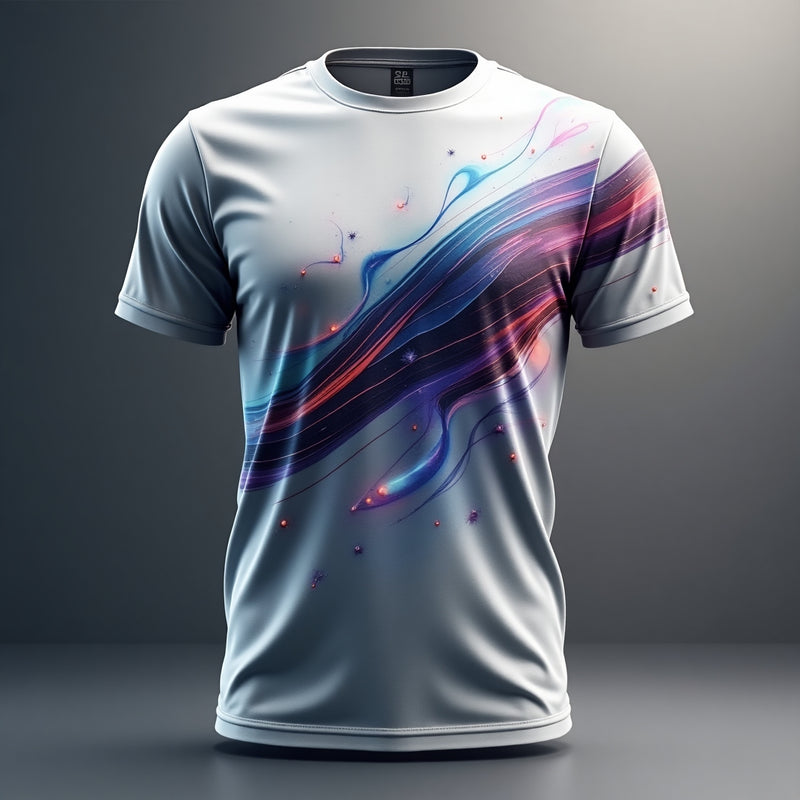 White Classic Wave Tee - White T-Shirt