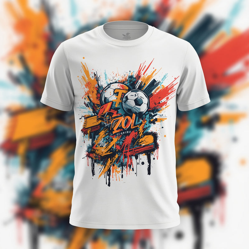 White Infinity Flux Tee - White T-Shirt