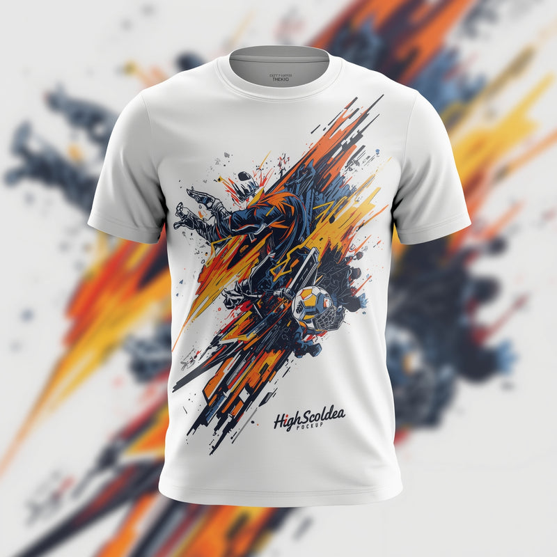 White Nova Vector Tee - White T-Shirt