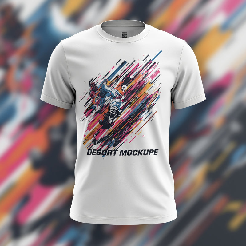 White Infinity Flux Tee - White T-Shirt