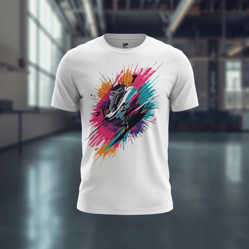 White Apex Eclipse Tee - White T-Shirt