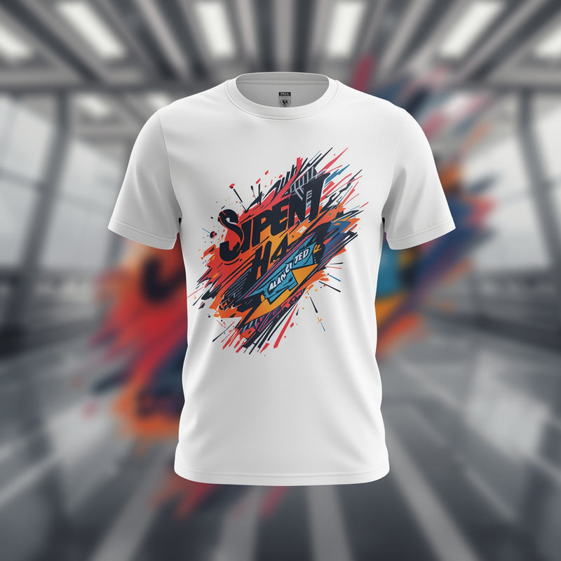 White Infinity Flux Tee - White T-Shirt
