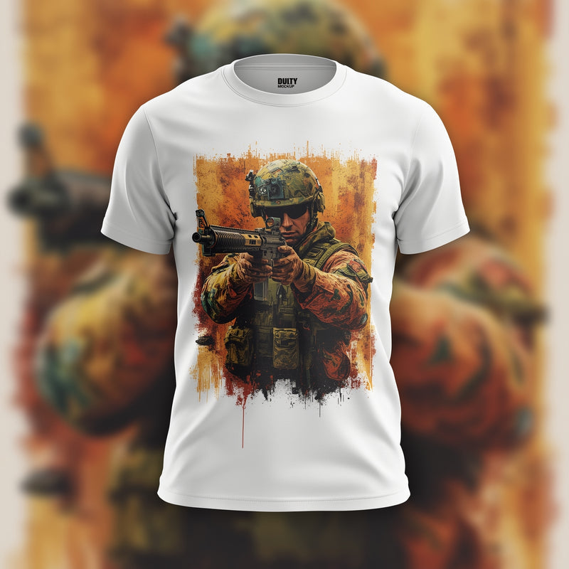 White Signature Signal Tee - White T-Shirt
