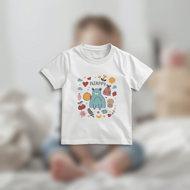 White Bold Frame Tee - White T-Shirt