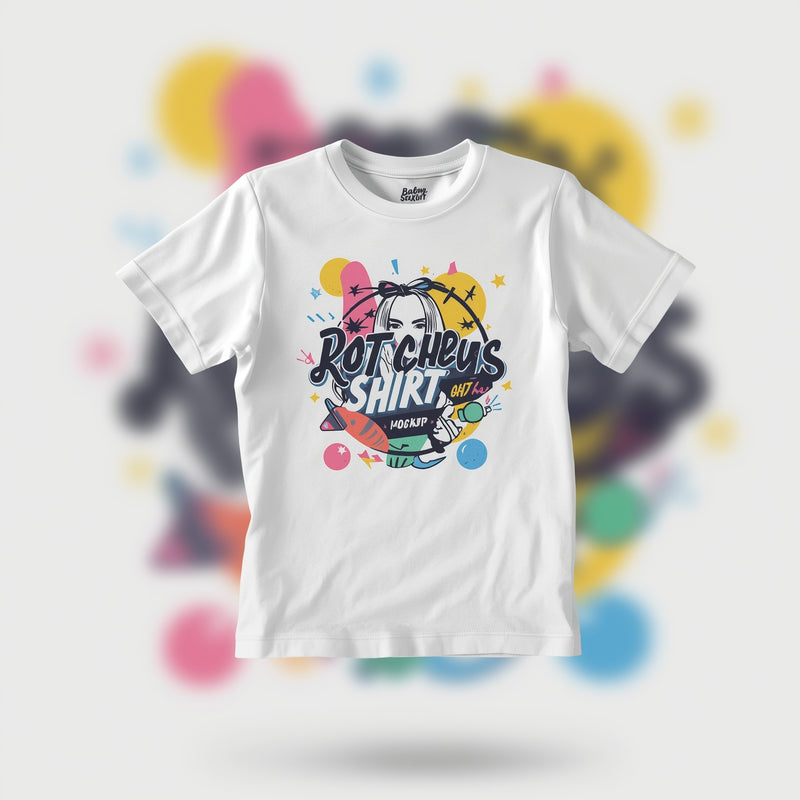 White Classic Wave Tee - White T-Shirt