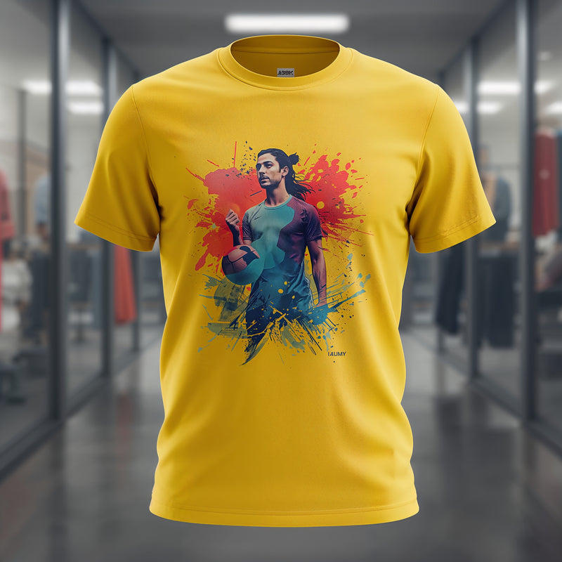 Yellow Apex Eclipse Tee - Yellow T-Shirt