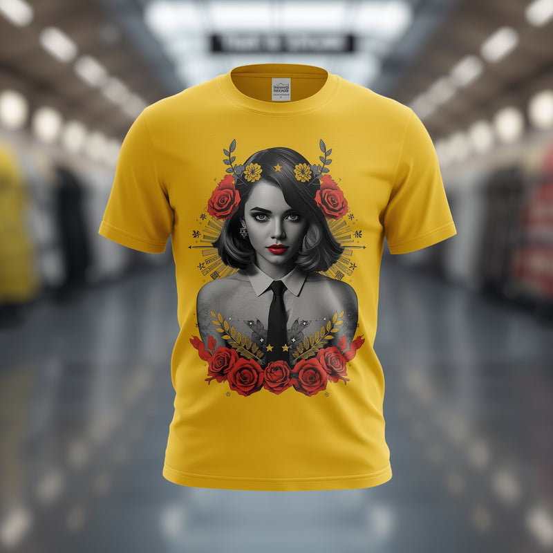 Yellow Apex Eclipse Tee - Yellow T-Shirt
