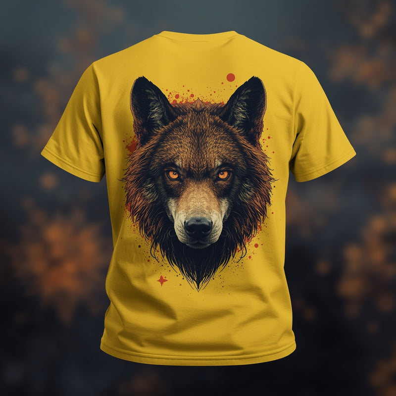 Yellow Bold Frame Tee - Yellow T-Shirt