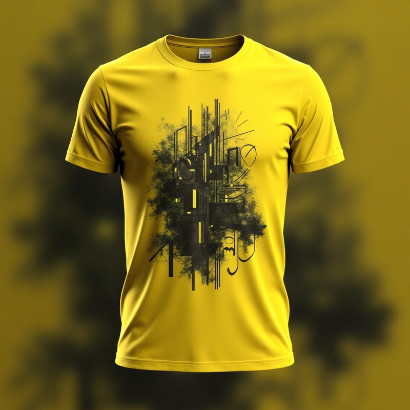 Yellow Apex Eclipse Tee - Yellow T-Shirt