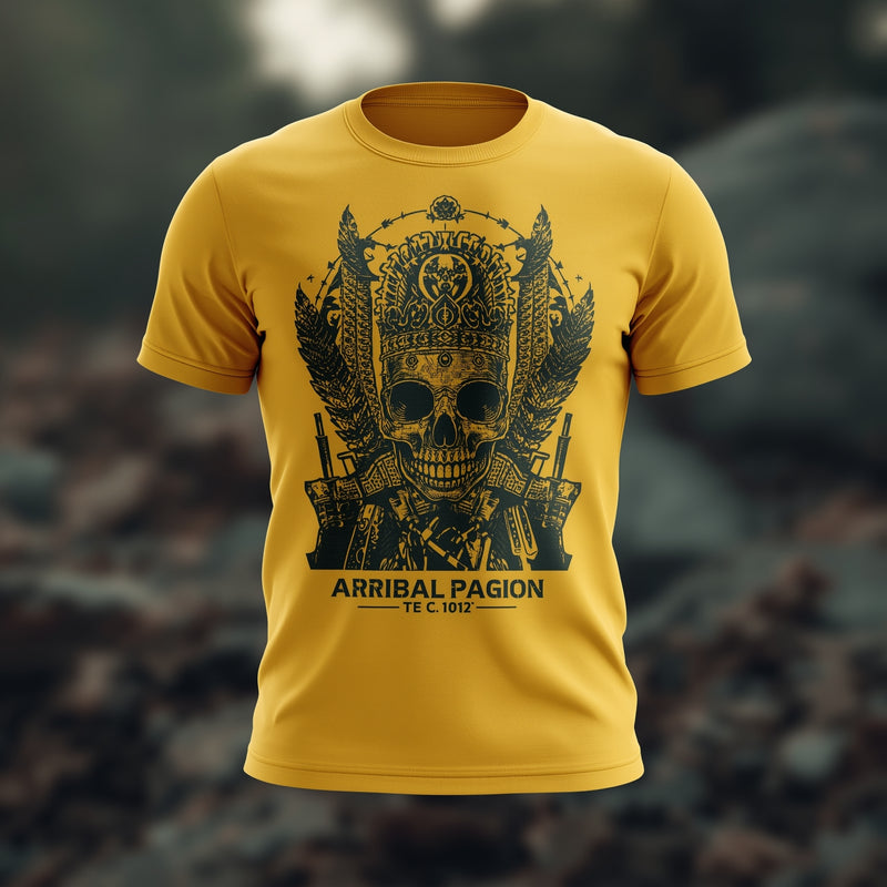 Yellow Bold Frame Tee - Yellow T-Shirt