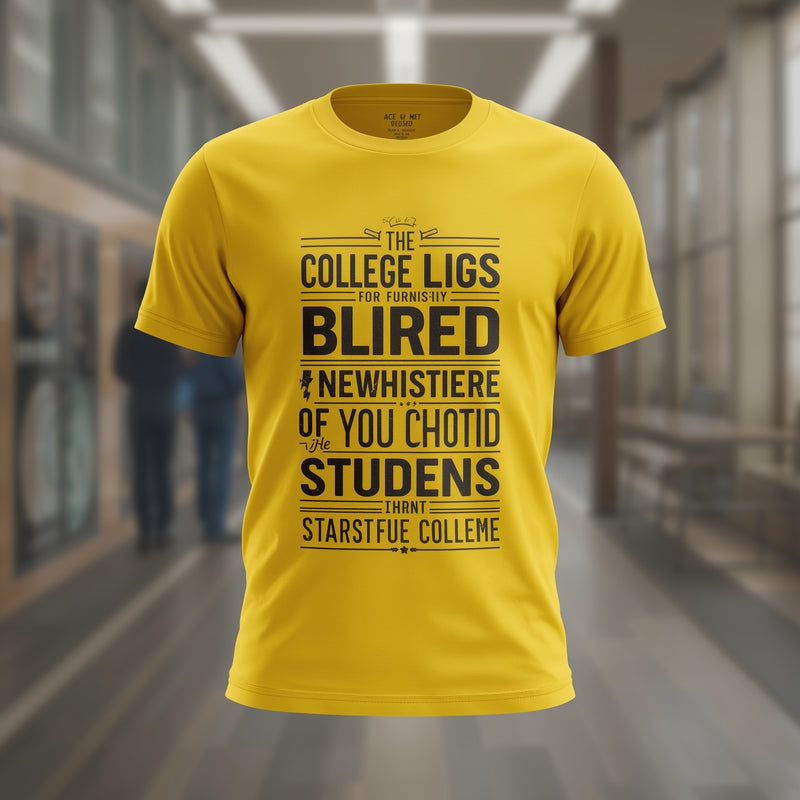 Yellow Apex Eclipse Tee - Yellow T-Shirt